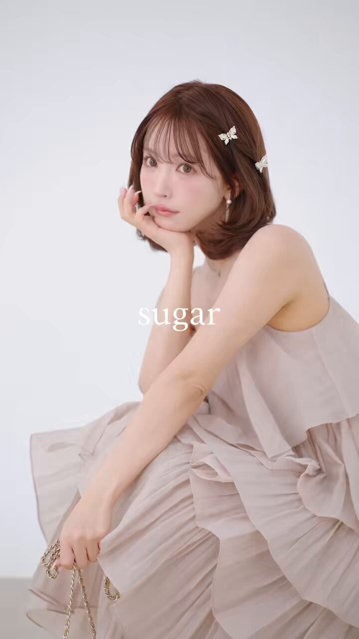 an ドレス♡ sugar sugar x ANDY限定コラボ☆XSサイズあり【an /アン】チェーン