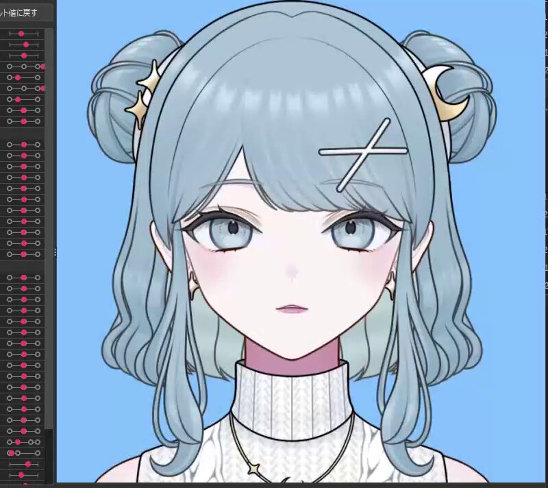 nico2572様ご依頼用 櫻てっこ（Illustrator／Modeler）ご依頼受付中