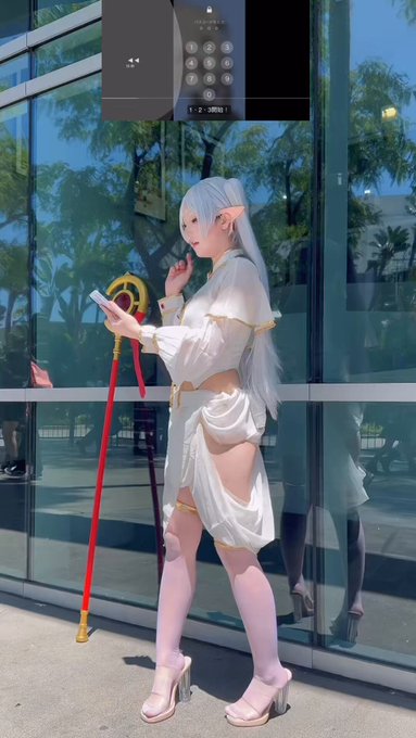 Twitterのコスプレ動画1