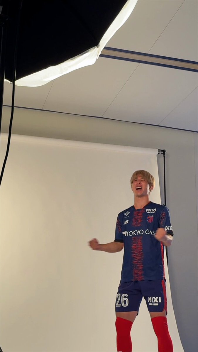 FC東京　No.26 長倉幹樹　1stユニフォーム　XL FC東京 No.26 長倉幹樹 1stユニフォーム XL
