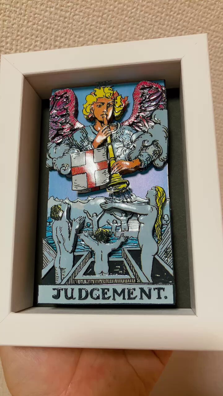 eight タロットキャンドル JUDGMENT タロットキャンドル 【WHEELE OF FORTUNE】 eight 運命の輪