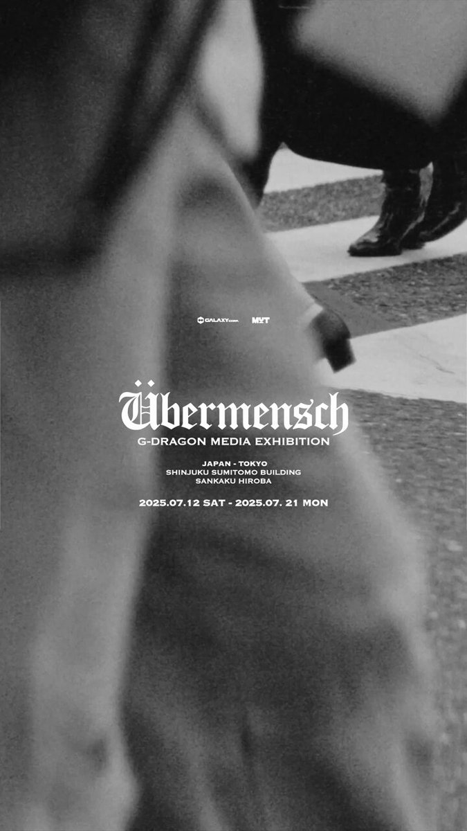 G-DRAGON Media Exhibition : Übermensch (@i_i_exh) / X