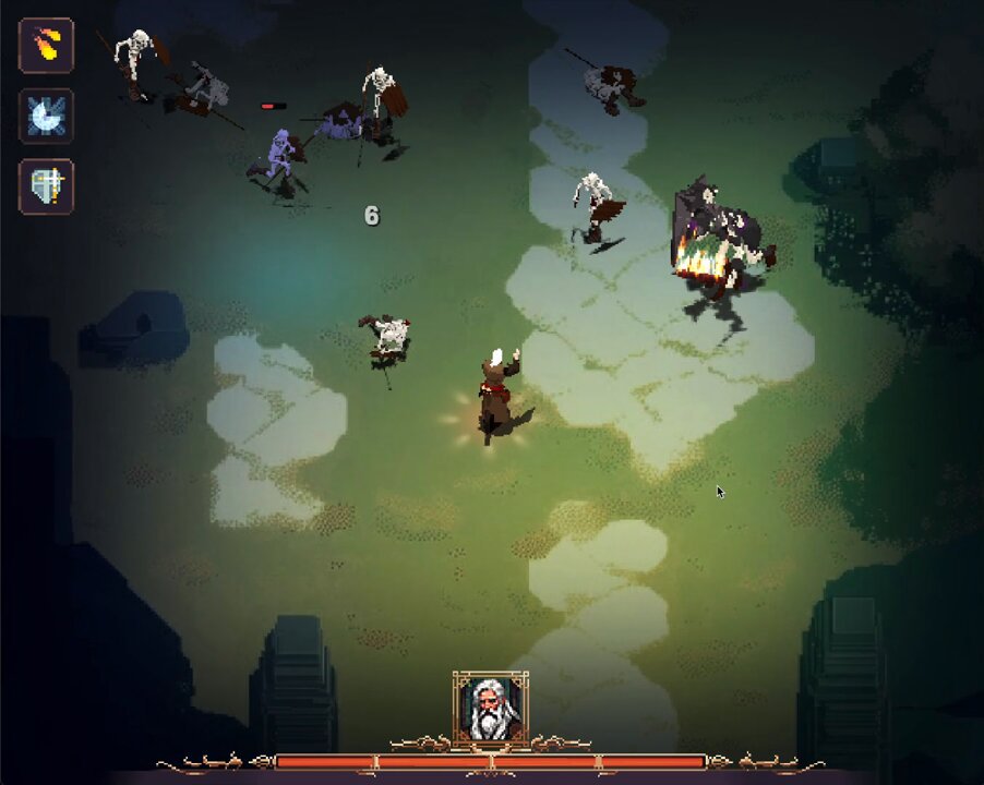 Screenshot of Danny Limanseta's Grok 4 game prototype
