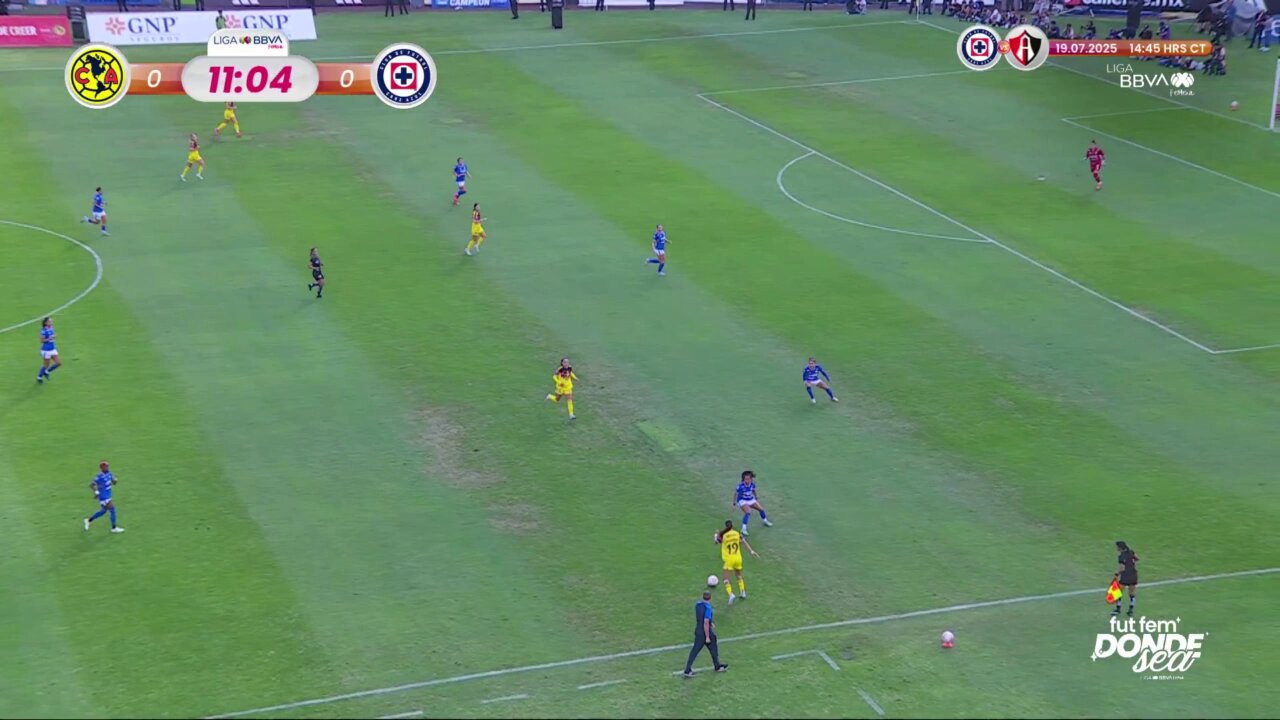 @AmericaFemenil Futbol asociación 😮‍💨✨ del @AmericaFemenil para adelantarse en el marcador...