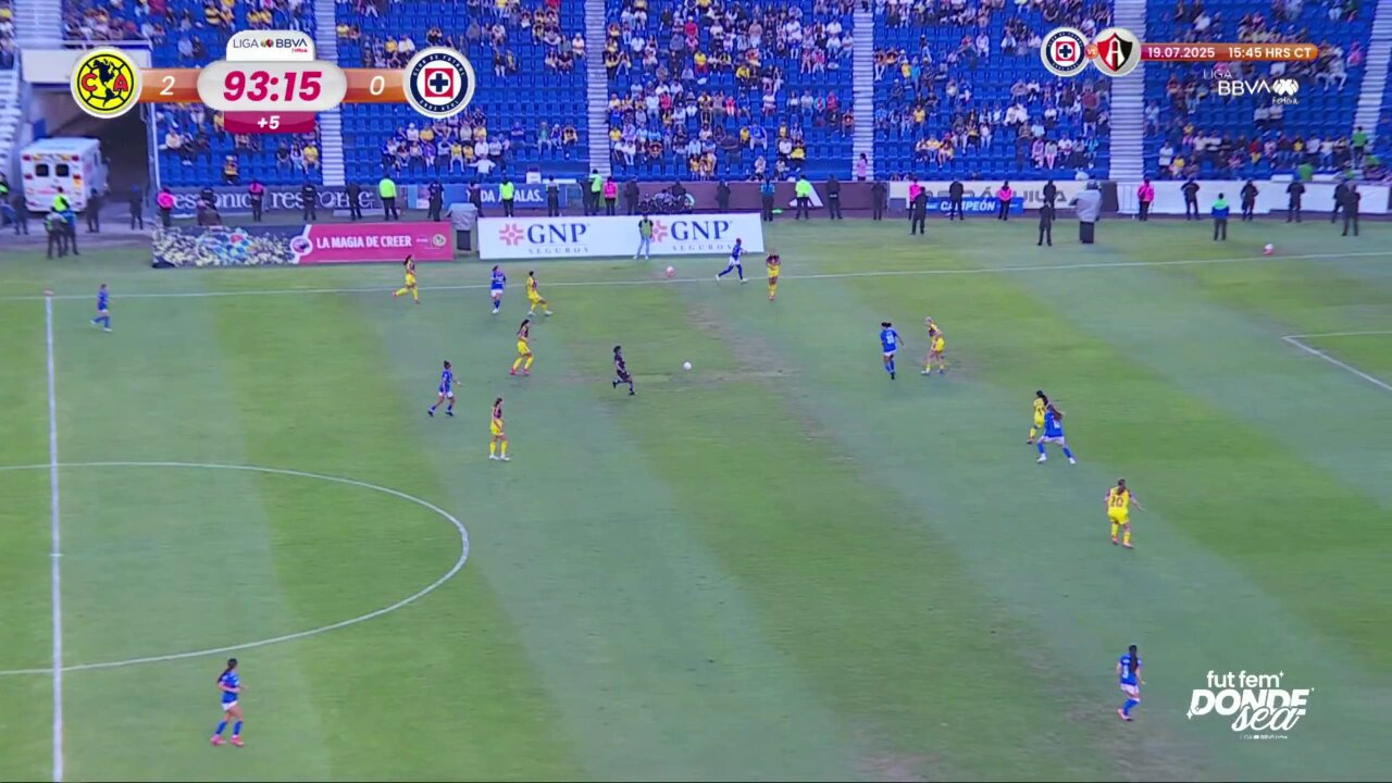 @AzulFemenil El gol de Aerial que reduce la ventaja... ⚽