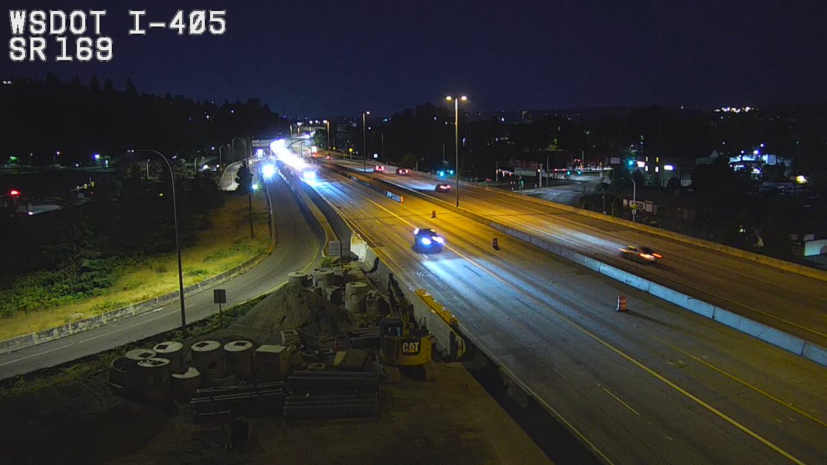 Ahora estamos abiertos al norte I-405 en Renton.