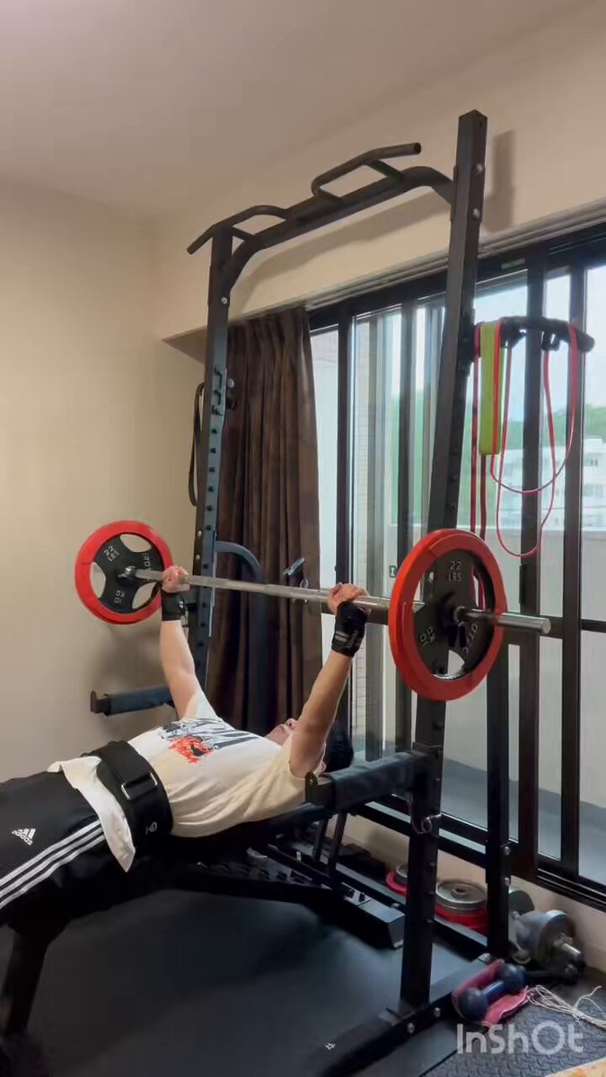 25日まで福岡引き取り限定　ベンチプレス　プレート145kg チンニング トク on X: 
