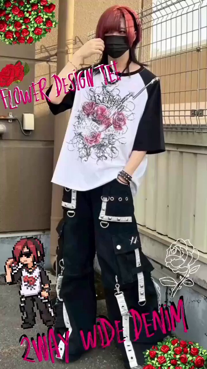 A'gem/9 XU スエット ジップ サブカル 地雷 モード ブラック A'GEM/9 × .kom『.kom/ドットケーオーエム』メッシュ ジップ