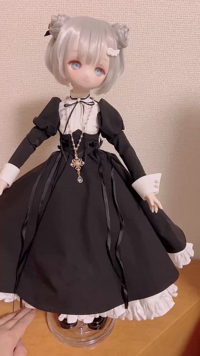 まこぷー♡カスタムドール みう先輩のゴス風ドレスセット | ましろ色シンフォニー