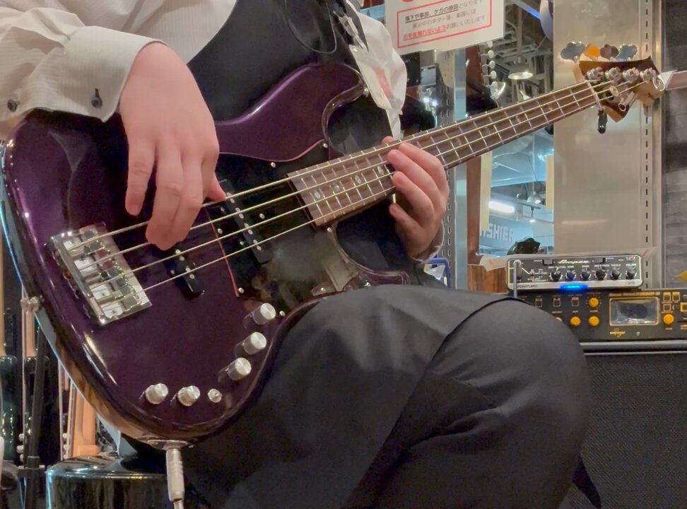 ベース ichi MJ-TOCHI WSE'24/NJ HYD-BL-B Momose エレキベース