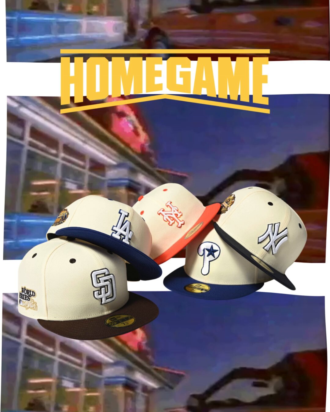 応援グッズ New Era HOMEGAME Custom  Buffaloes 7 5/8 New Era × Diet Starts Monday - 59FIFTY New York Yankees