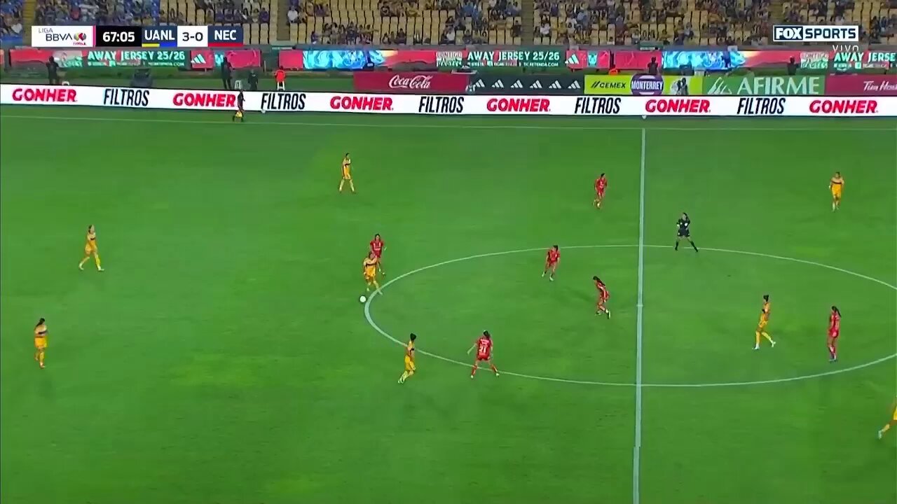 EL GOL QUE SE ACABA DE MANDAR LA "BOMBI" PARA EL 4-0...