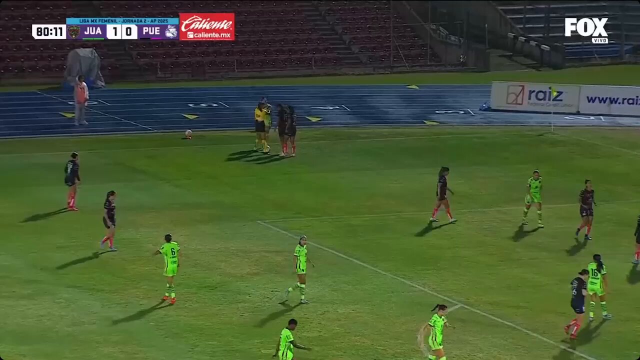 Este fue el remate de Blanca que sentenció el partido