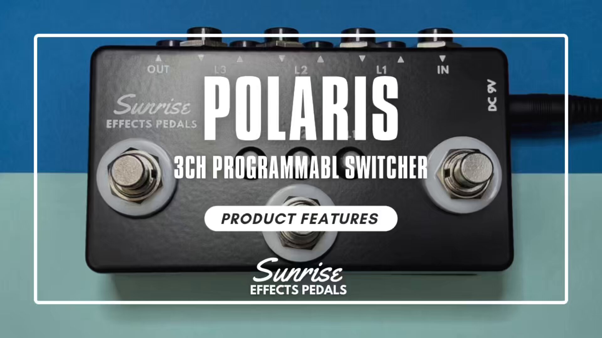 Polaris 3ch プログラマブルスイッチャー Polaris【3ch プログラマブルスイッチャー】(マットブラック