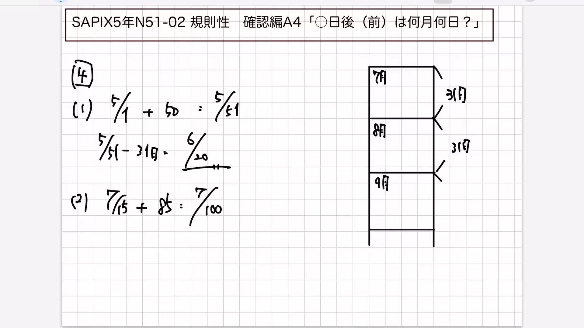 スパジョイ@中学受験算数オンライン塾 on X: 