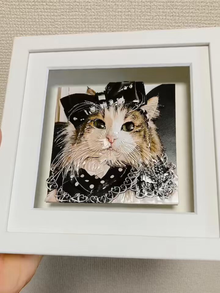 bonhanco 猫　版画　作家 Bonhanco-neruhanga
