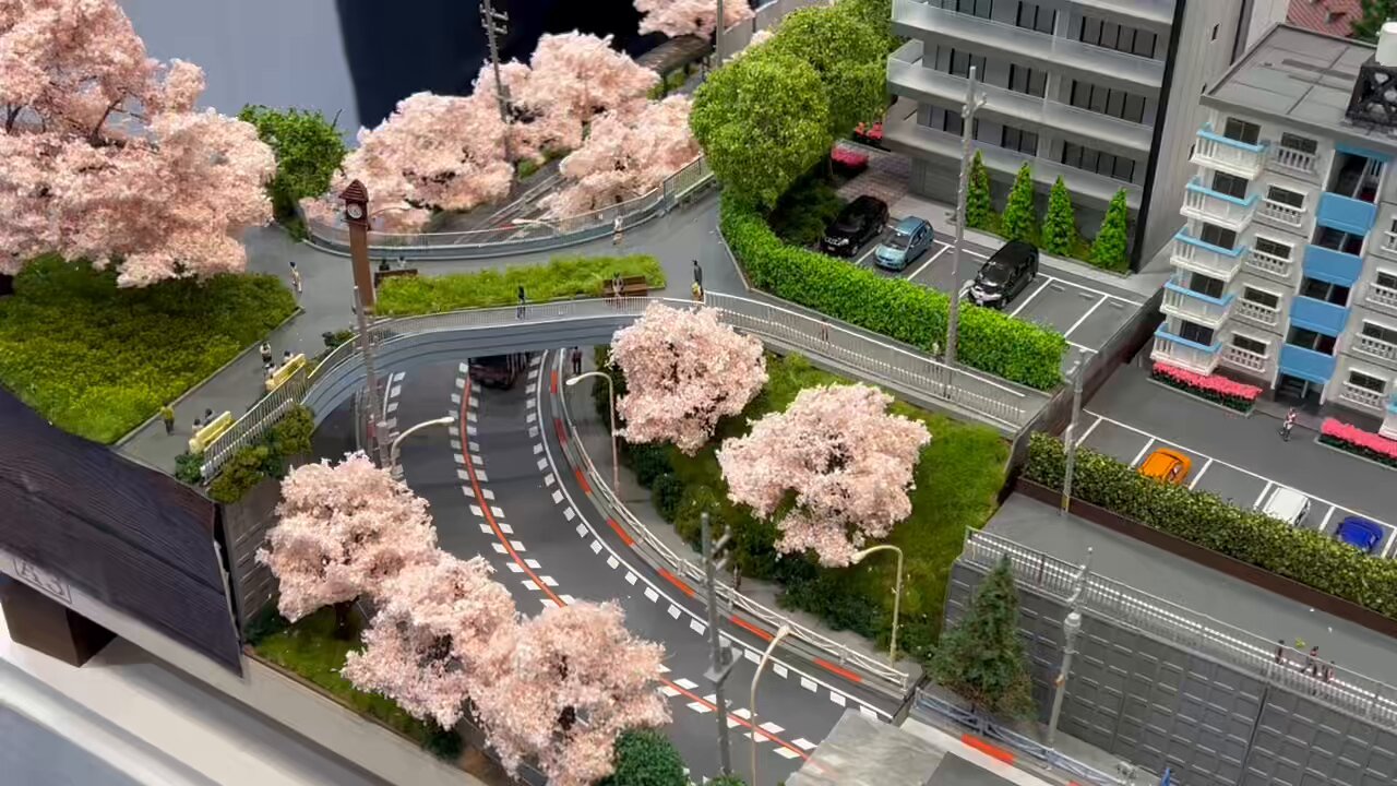 線路の無い鉄道模型　国鉄風駅舎 線路の無い鉄道模型 国鉄風駅舎