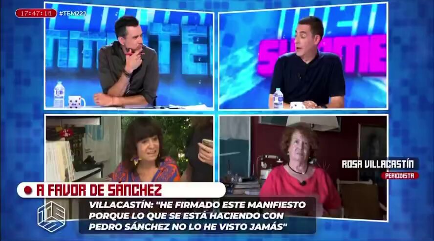 EDATV on X: "🇪🇸 | Antonio Naranjo (@AntonioRNaranjo) destroza en directo  a Rosa Villacastín por su defensa a ultranza de Sánchez.  https://t.co/sItMLRFB62" / X