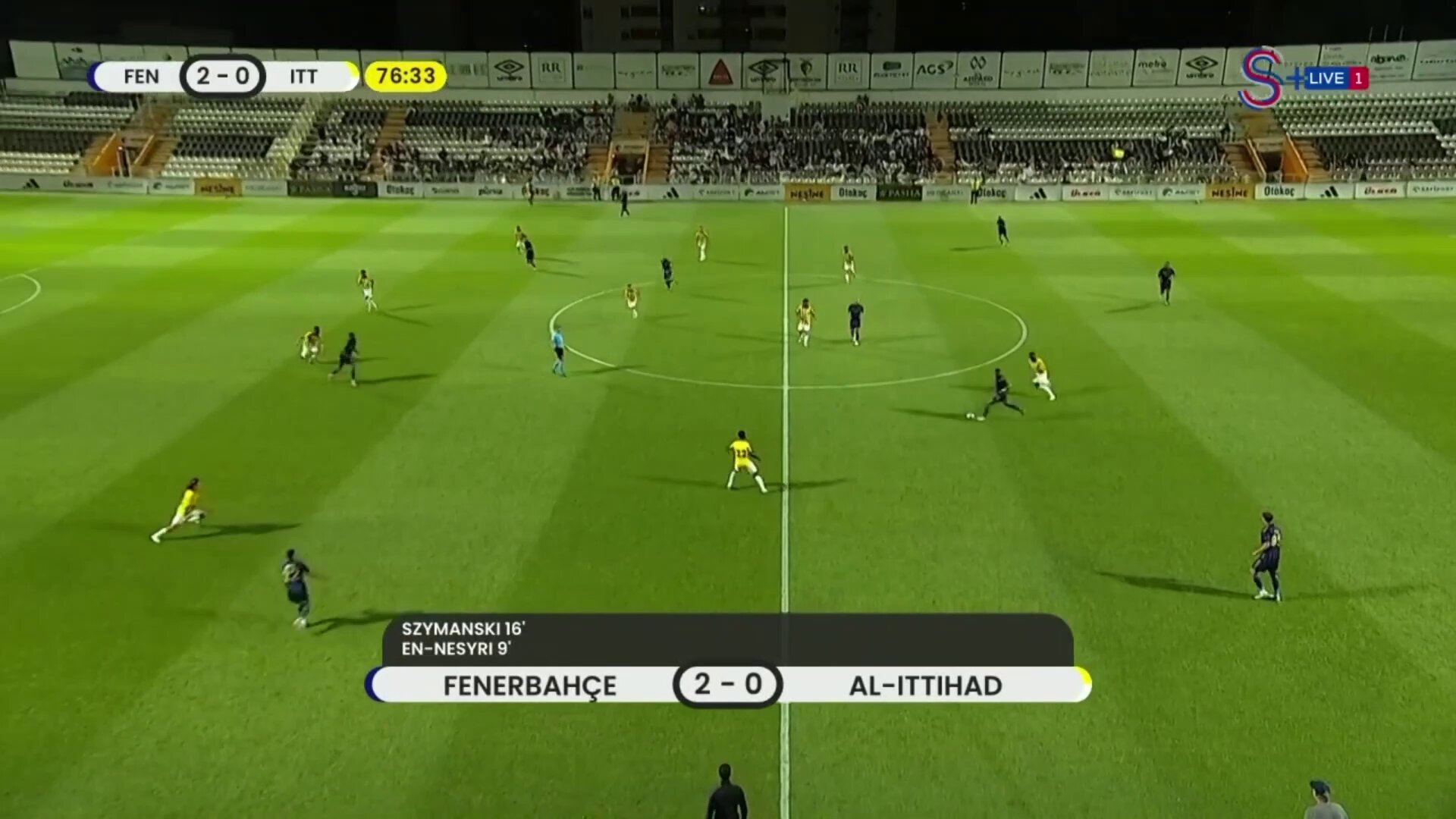 Jhon Duran ilk maçında ilk golünü attı. #FBvITT