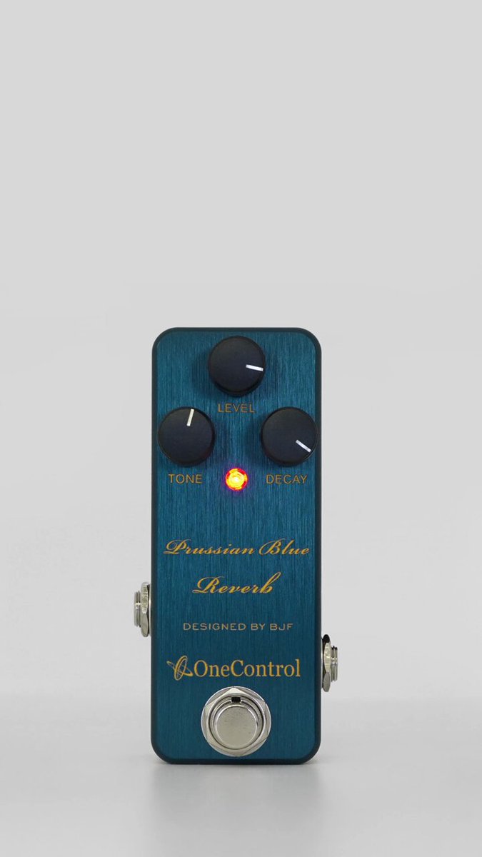 美品 OneControl  Prussian Blue Reverb PRUSSIAN BLUE REVERB (OC-PBRn) – One Control USA