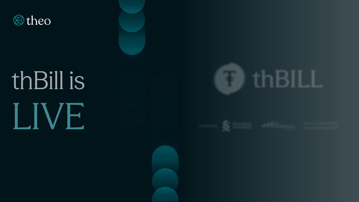 thBILL is LIVE announcement from Theo Network