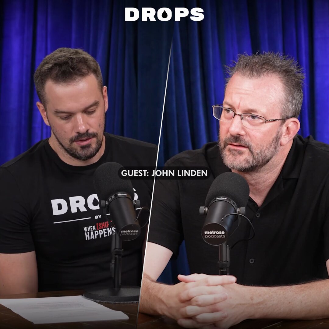 John Linden和Drops播客主持人