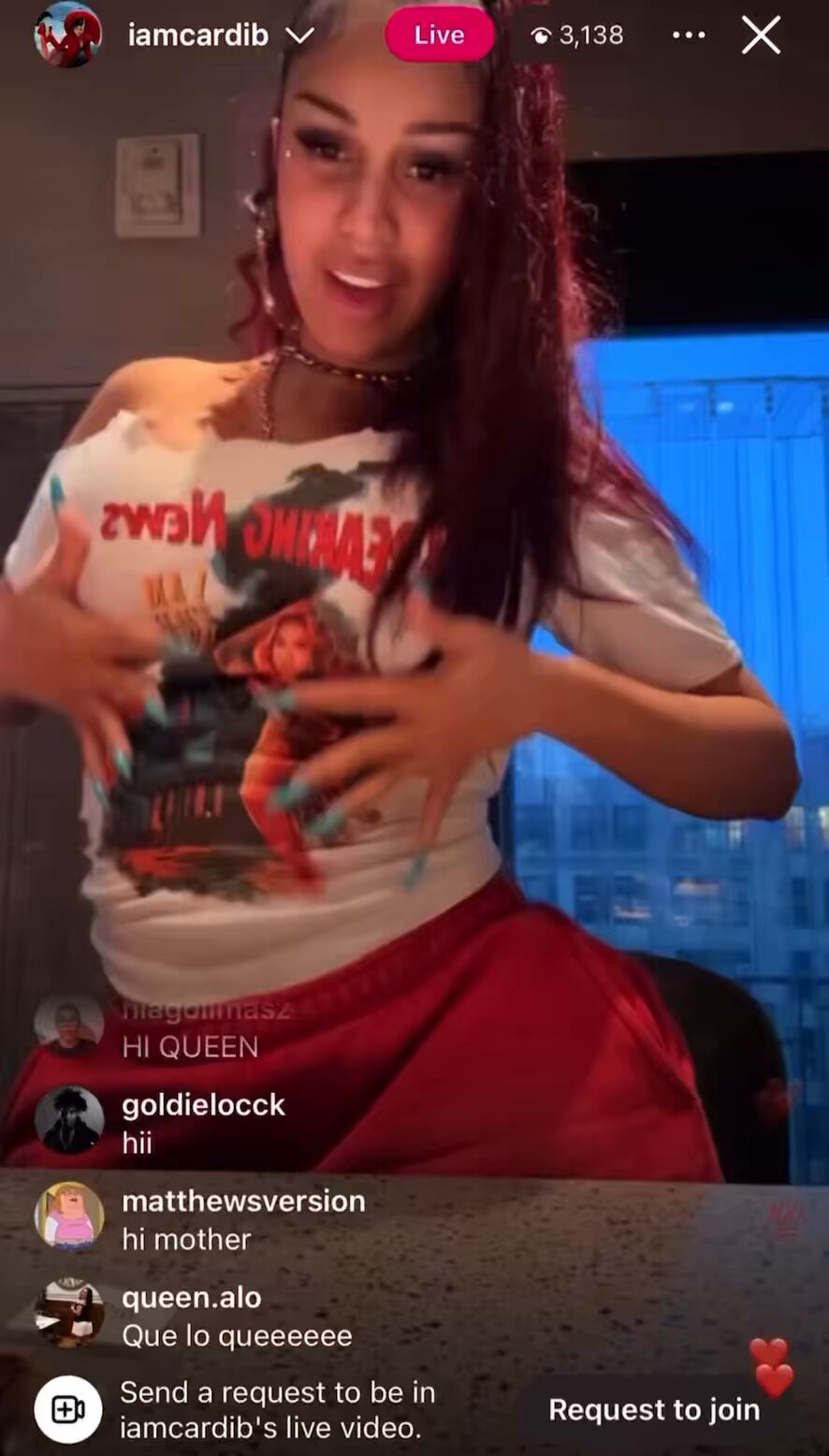 ໊ on X: "Cardi B in her “AM I THE DRAMA?” merch. 😍  https://t.co/NQUcSqhrIZ" / X