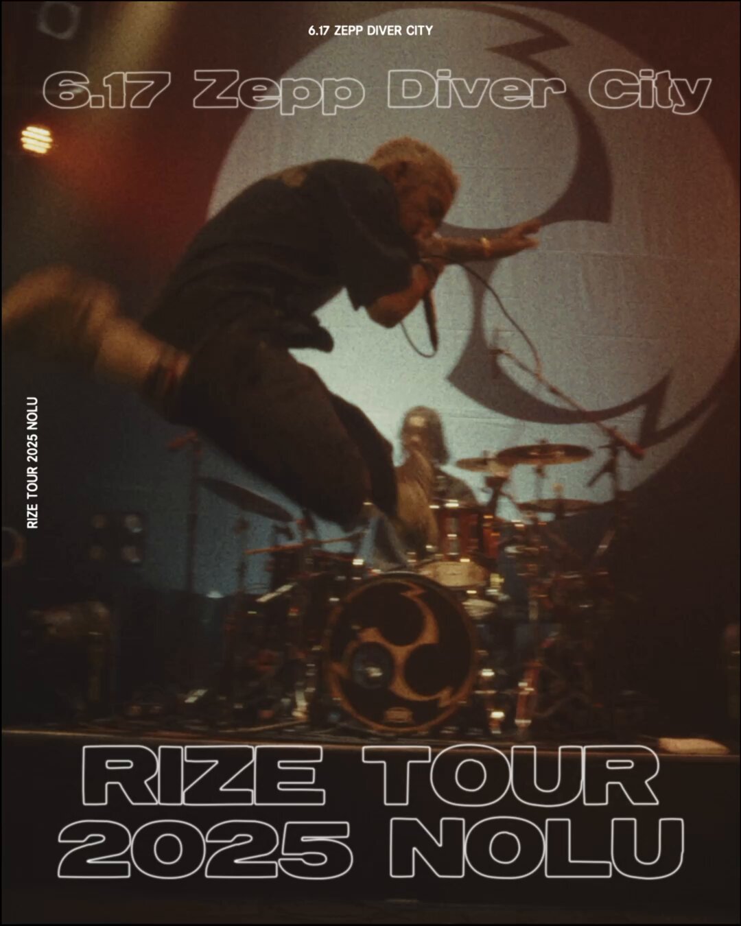 アイドル RIZE TOUR 2025 RIZE「TOUR 2025 “NOLU”」ビジュアル - OZROSAURUS、RIZEツアー