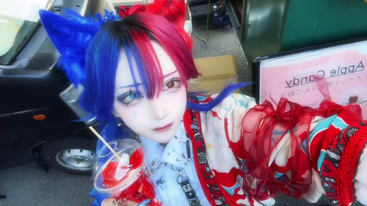 マーキュロ 血糊セーラー服ブロマイド 藍咲ユウリ 直筆サイン入り 藍咲ユウリ【マーキュロ】 on X: 