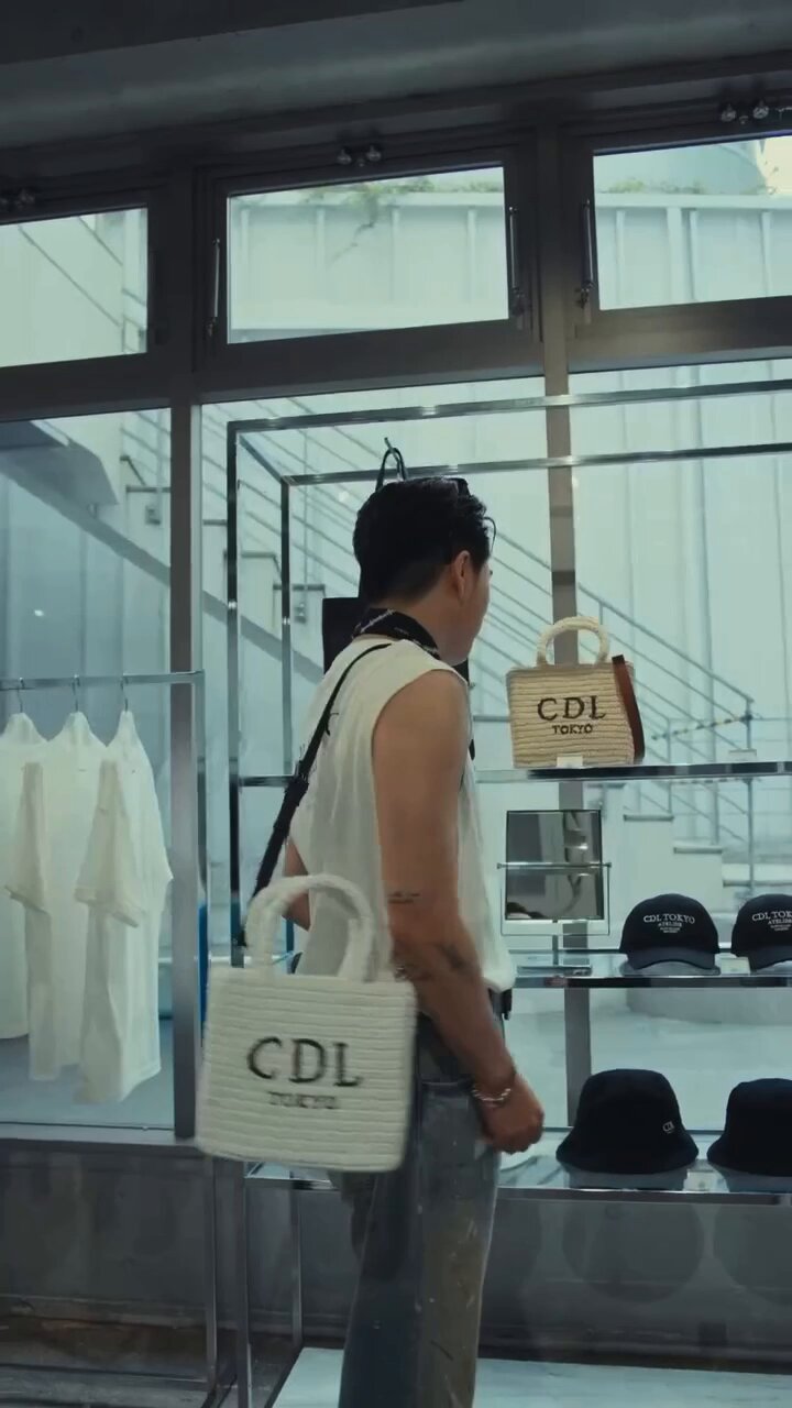 CDL TOKYO】CDL Hand Stitched Mini Basket（CDL TOKYO NEWS