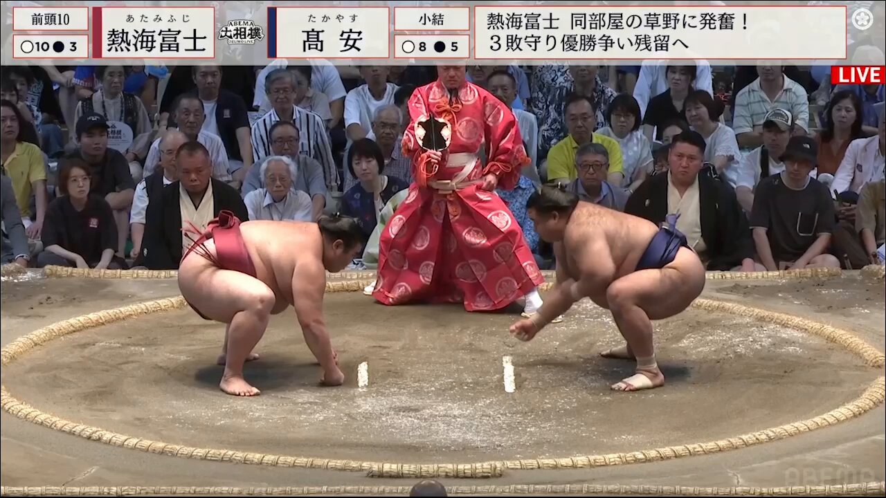 ABEMA大相撲 on X: 
