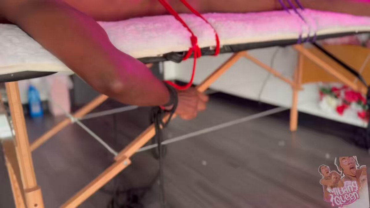 Can I tie you up next? 😈💦 - Video by MommyMo🦩🫟 (@dvhandsmo2)