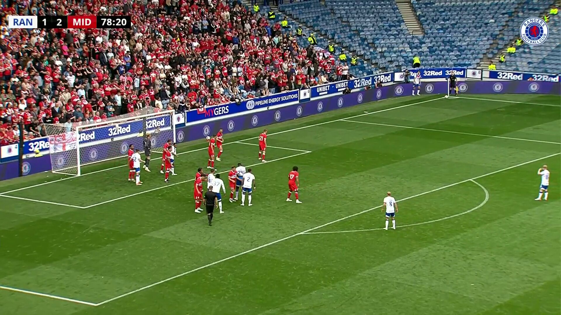Findlay Curtis with our second goal of the afternoon.