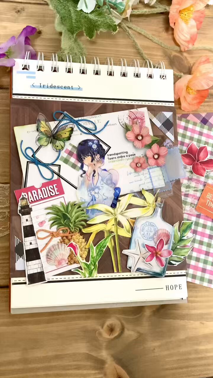♡海外マステ♡  Loidesign さん  採集美好 - 標籤  2点 樂意Loidesign]星野 星葉柄 クリアPETテープ(剥離紙付き) 台湾