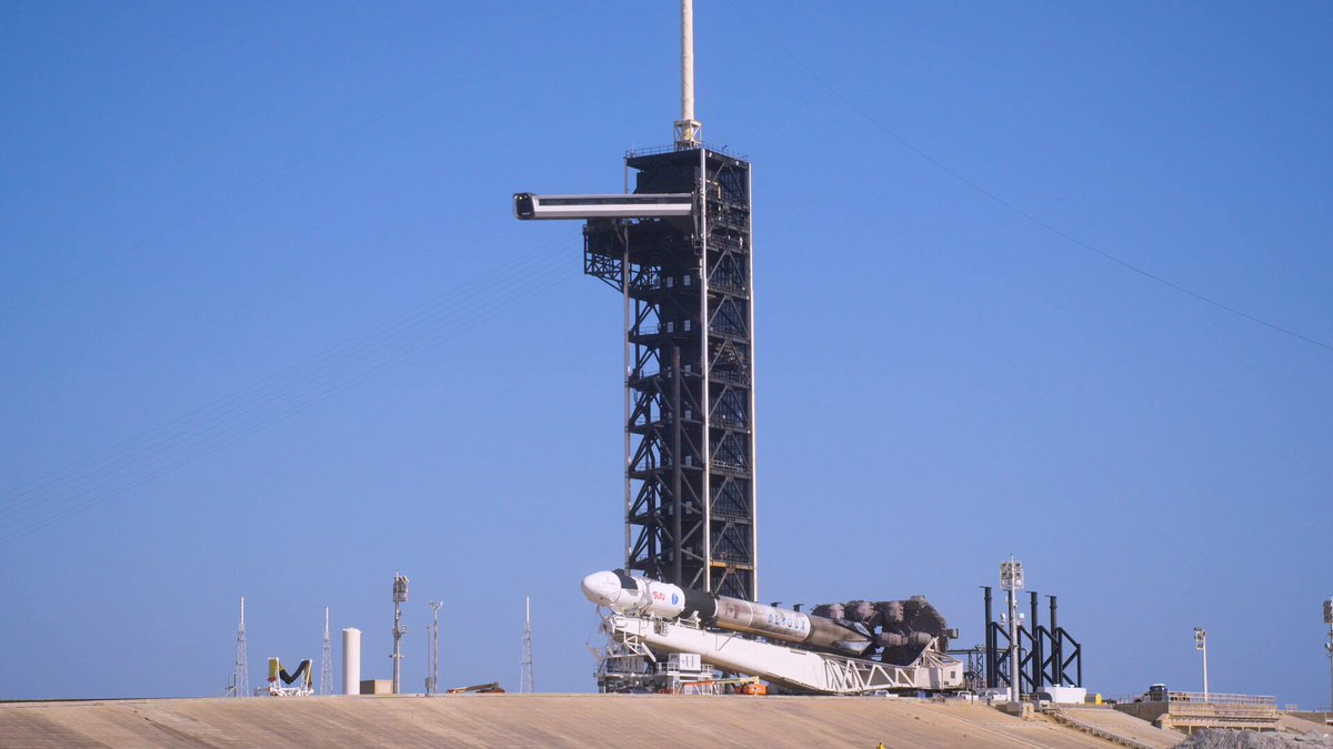 Timelapse of Dragon and Falcon Picture