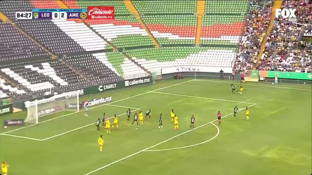 Así se encontró Alexa con el gol para sentenciar el encuentro...