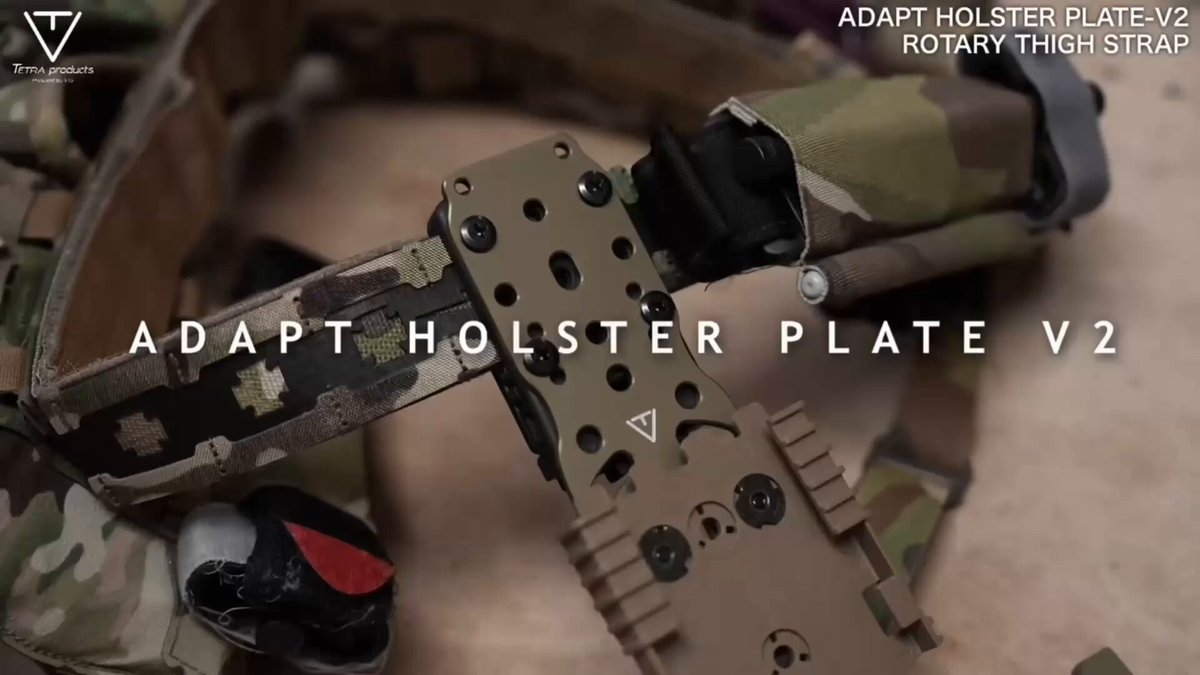 個人装備 AdaptHolsterPlate - VOLK TACTICAL GEAR VOLK TACTICAL GEAR على X: 