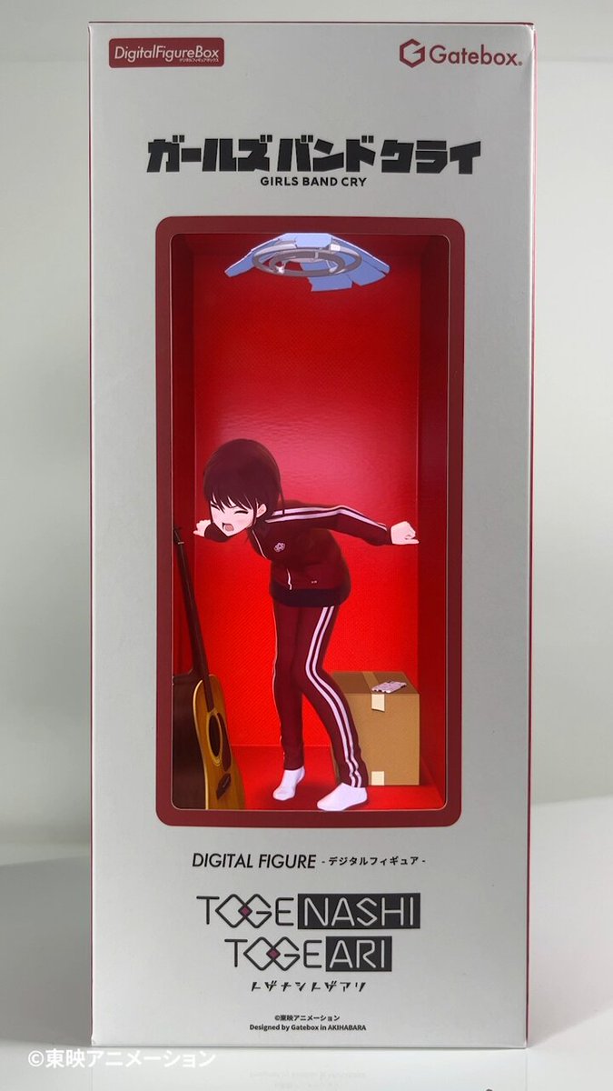 Gatebox デジタルフィギュア ガールズバンドクライ デジタルフィギュア拡張パック ガールズバンドクライ -ライブ