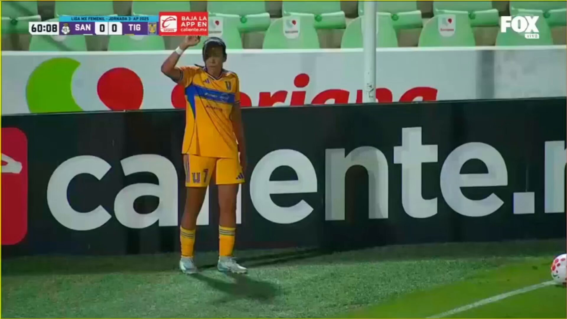 Así fue el gol de @TigresFemenil. 🐯#LigaBBVAMXFemenil #NuestroFutFem