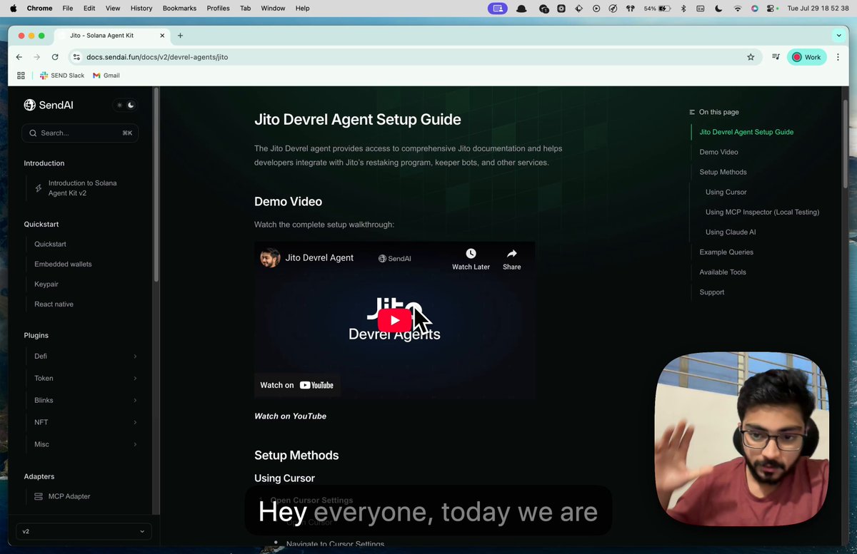 Jito DevRel Agent 设置指南截图