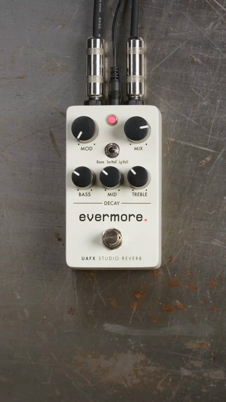 【ほぼ未使用】UAFX Evermore Studio Reverb Evermore Studio Reverb – Universal Audio