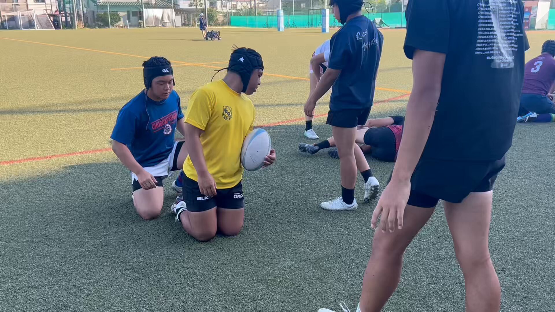 尾道高校　ラグビー　短パン 尾道高校 高校ラグビー ラグパン Lサイズ - メルカリ