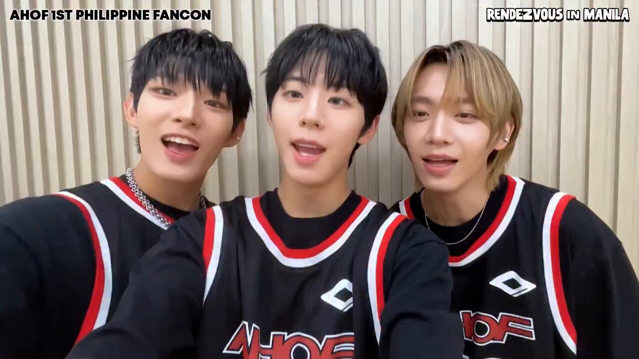 AHOF マニラ スティーブン Filipino member of AHOF K-pop group