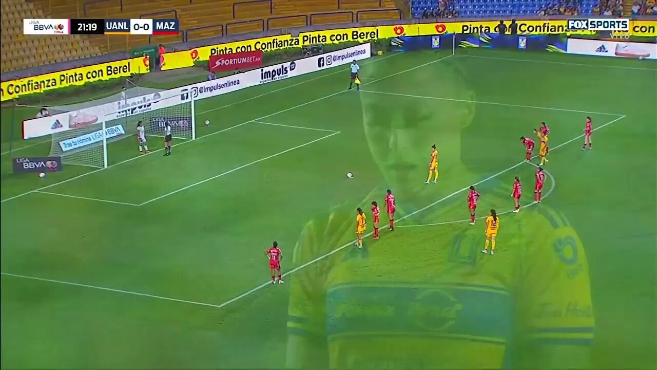   🐯UANL 1 - 0 MFC⚓El gol de Jenni Hermoso que abre el marcador en el volcán... #LigaBBVAMXFemenil#NuestroFutFem