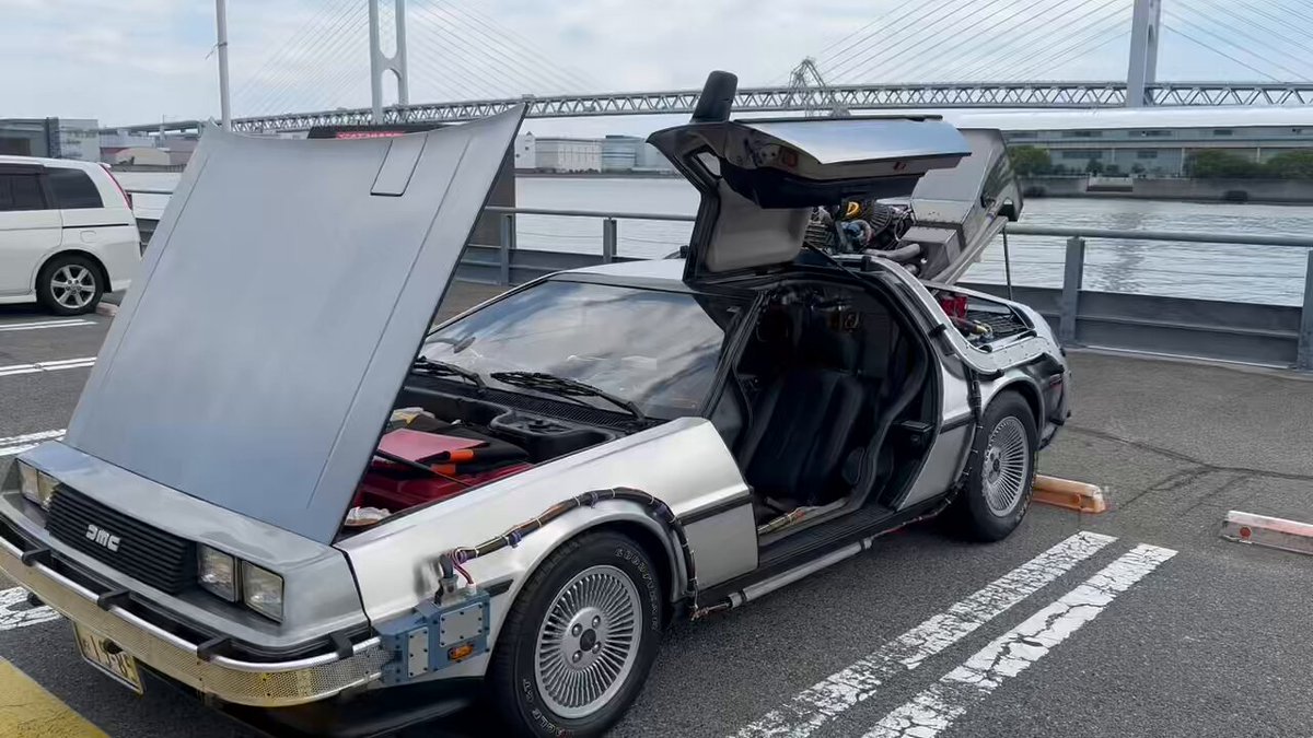 MR.TOSHI @神戸の自作タイムマシン デロリアン🚗 on X: 
