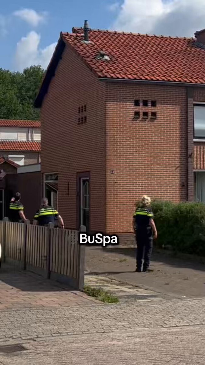 Politie in actie voor huiselijke situatie in Bunschoten