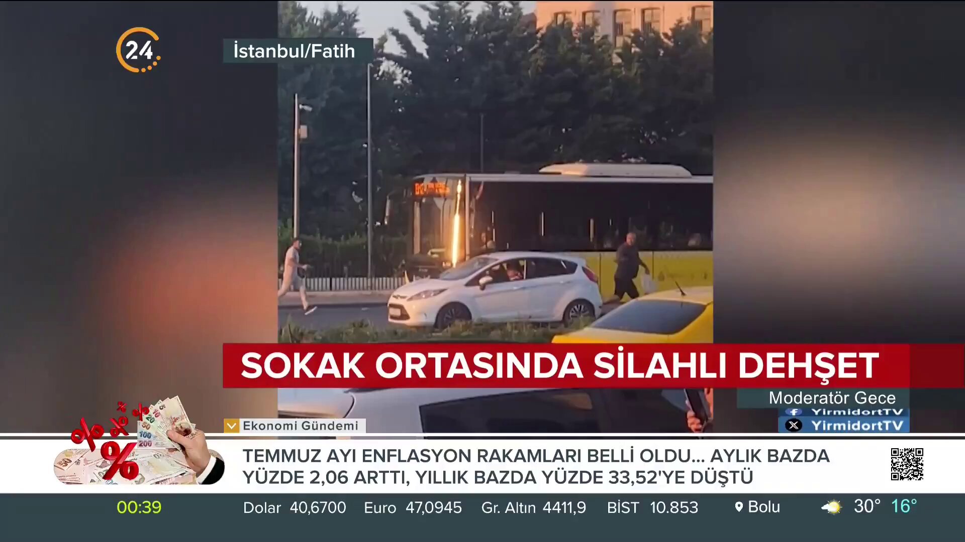 Paris'te polis şiddeti