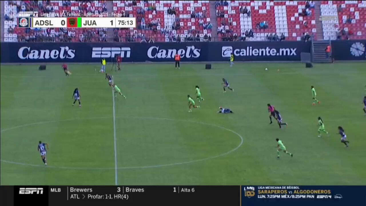 Se escapo Jasmineeee y marcó el 2-0...