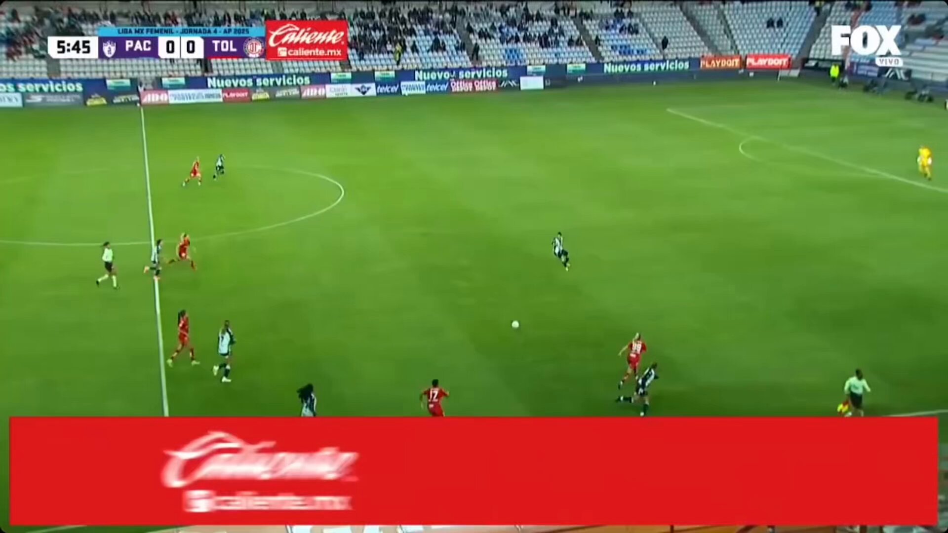 Y así abrió el marcador @TolucaFemenil. 👿 #NuestroFutFem #LigaBBVAMXFemenil
