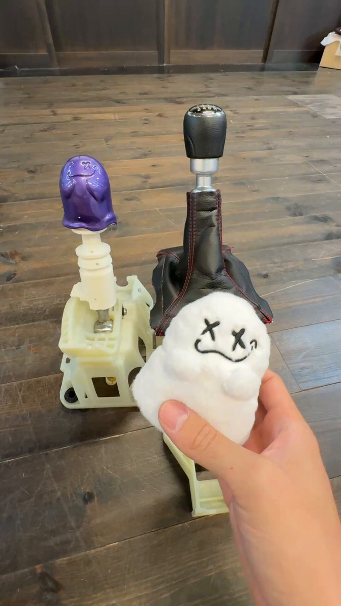 GhostExpod おばけシフトノブ　アタッチメント付きゴーストエキスポッド おばけｼﾌﾄﾉﾌﾞ(White) | GHOST EXPOD